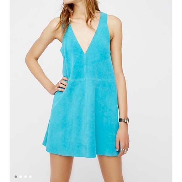 Free People Dresses & Skirts - Free People suede dress size M